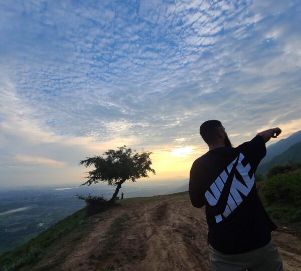 Sunset At The Mountain Top